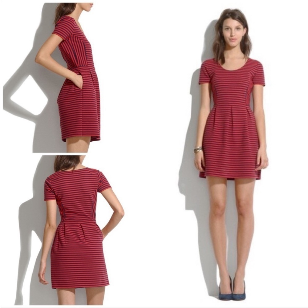 Madewell Ridgeport Bistro Dress, Size 12